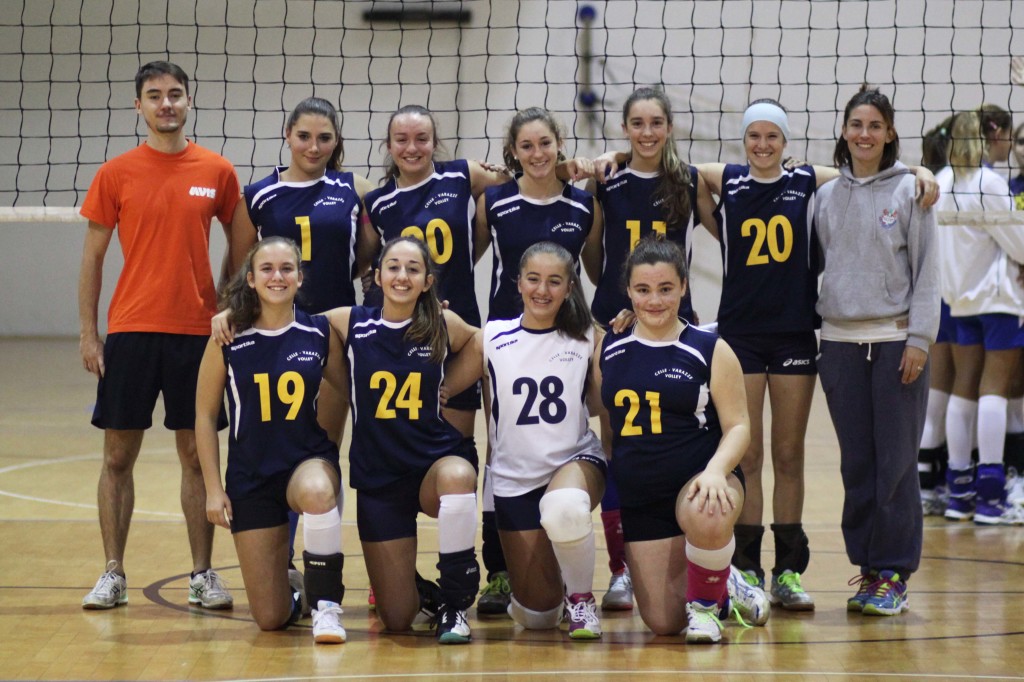 L'Under 16 del Celle Varazze Volley